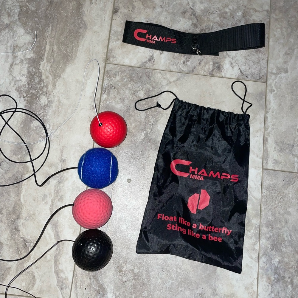 boxing reflex ball head band